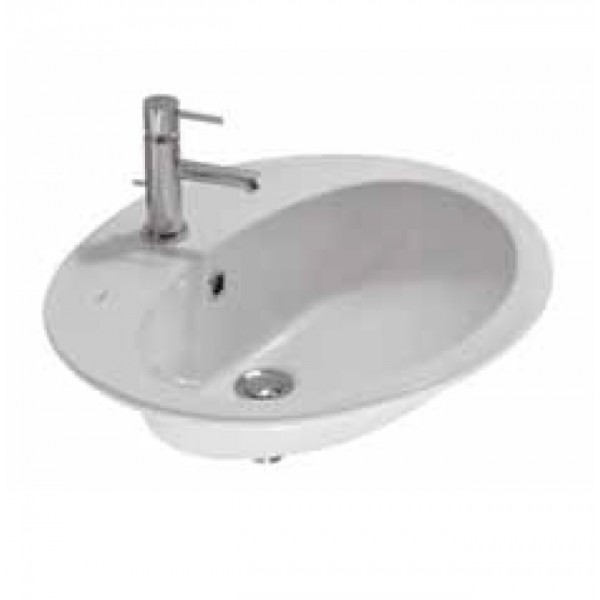 Мивка за Вграждане Над Плот 61х52см. VANITY BASINS